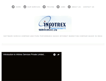 Tablet Screenshot of infotrex.com